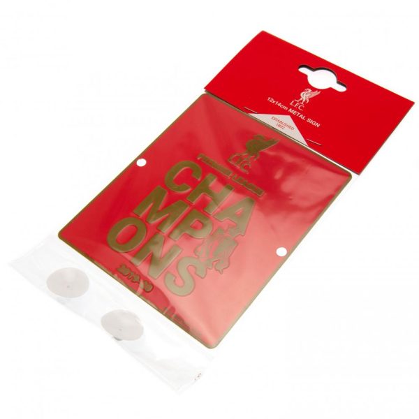Liverpool FC Premier League Champions Window Sign - Image 8