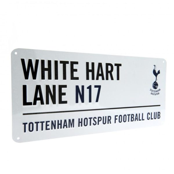 Tottenham Hotspur FC White Street Sign - Image 4