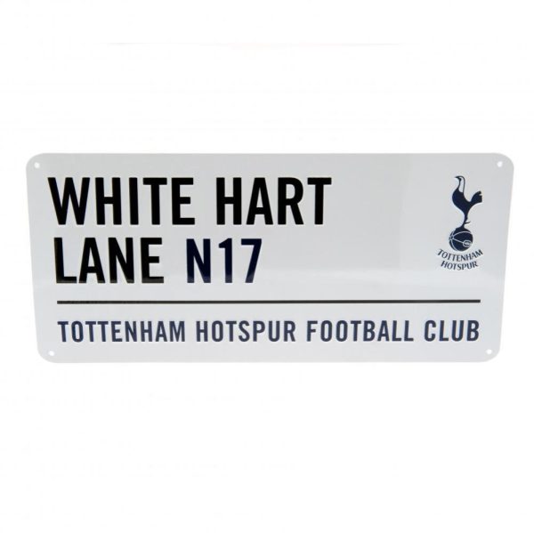 Tottenham Hotspur FC White Street Sign - Image 8