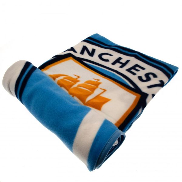 Manchester City FC Pulse Fleece Blanket - Image 4