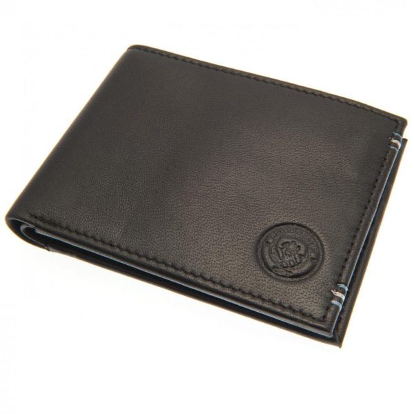 Manchester City FC Leather Stitched Wallet - Image 8