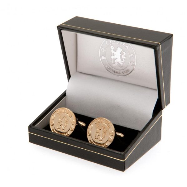 Chelsea FC Gold Plated Cufflinks - Image 6