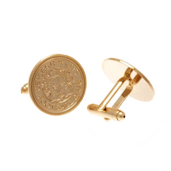 Leicester City FC Gold Plated Cufflinks - Image 4