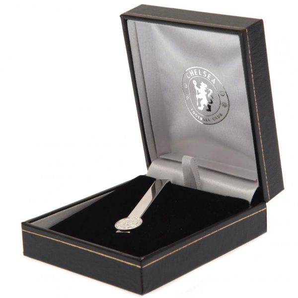 Chelsea FC Silver Plated Tie Slide - Image 8