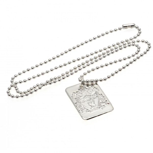Liverpool FC Silver Plated Dog Tag & Chain - Image 6
