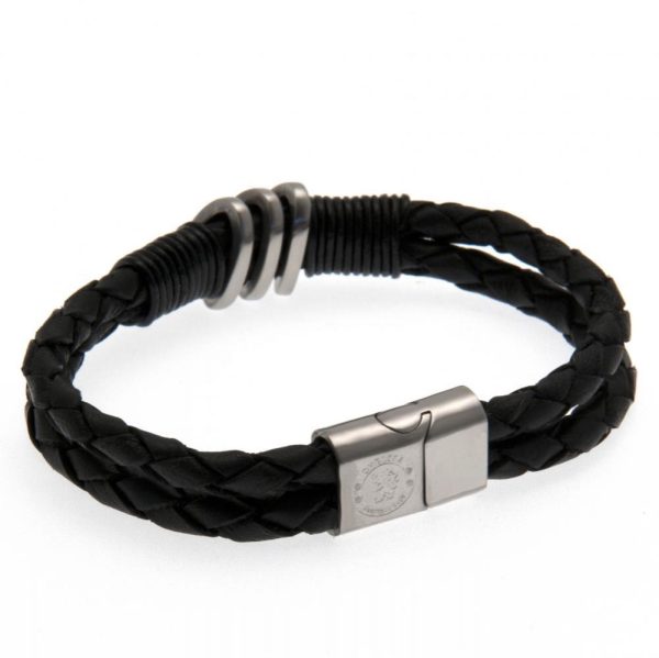 Chelsea FC Leather Bracelet - Image 4