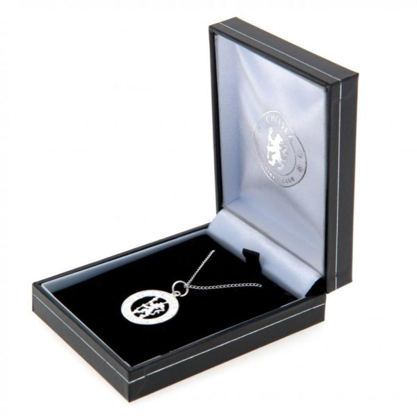 Chelsea FC Sterling Silver Pendant & Chain CR - Image 6