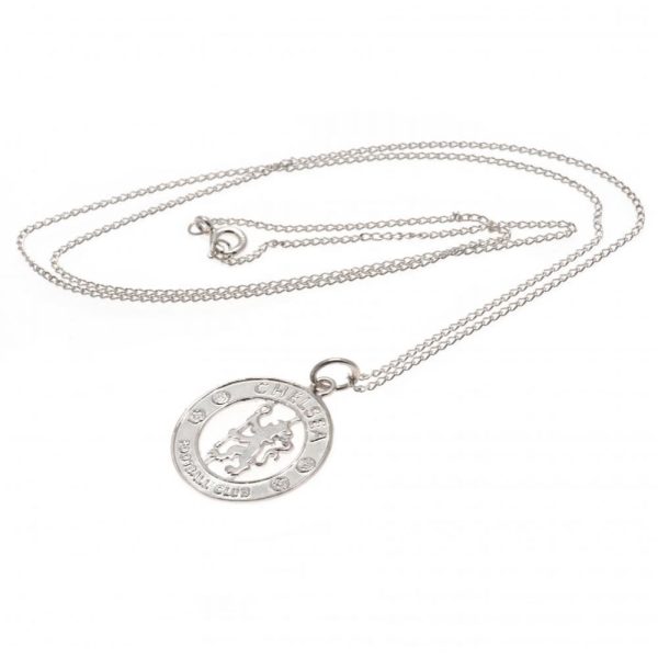 Chelsea FC Sterling Silver Pendant & Chain CR - Image 8