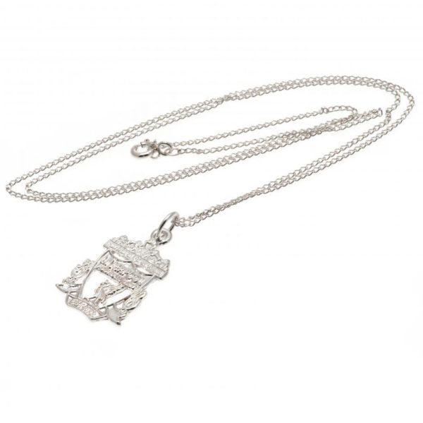 Liverpool FC Sterling Silver Pendant & Chain CR Large - Image 8