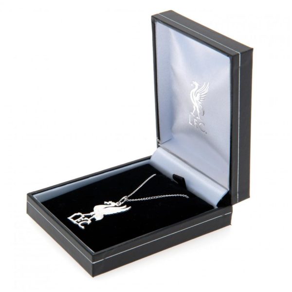 Liverpool FC Sterling Silver Pendant & Chain LB - Image 6