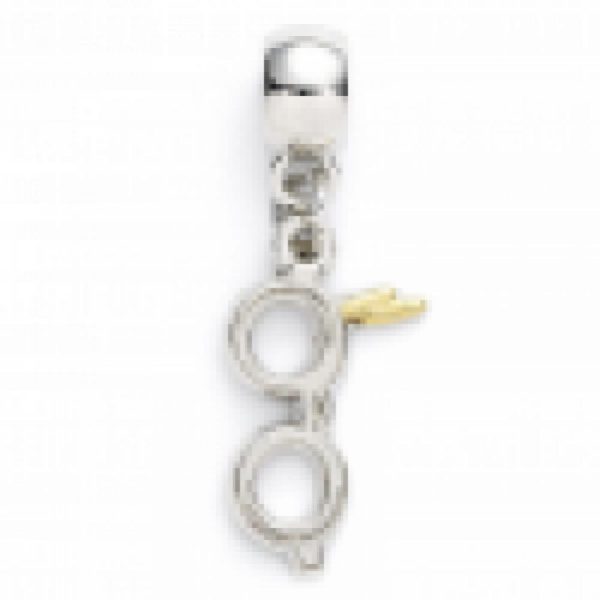 Harry Potter Silver Plated Harry Glasses Charm - Image 6