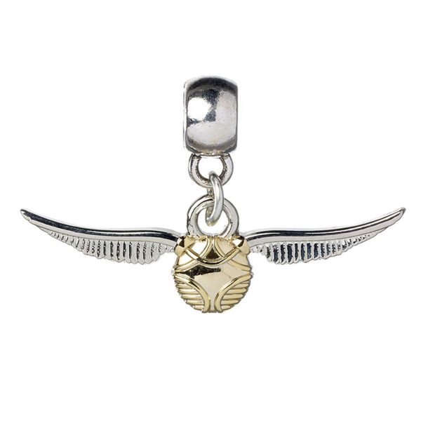 Harry Potter Silver Plated Golden Snitch Charm - Image 4
