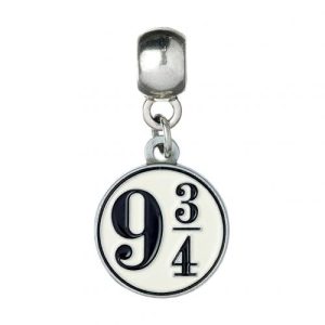 Harry Potter Silver Plated 9 & 3 Quarters Charm