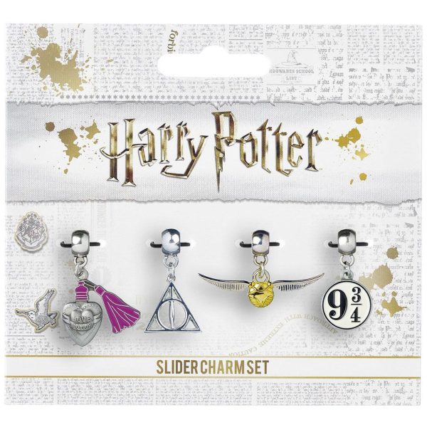 Harry Potter Silver Plated Slider Charm Set - Image 4