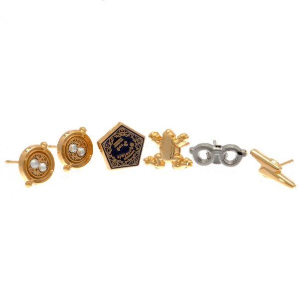 Harry Potter Gold Plated Earring Set - Image 6