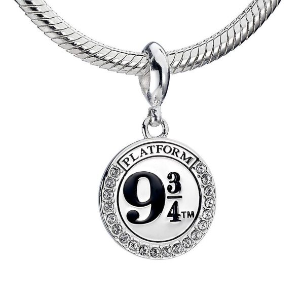 Harry Potter Sterling Silver Crystal Charm 9 & 3 Quarters - Image 6