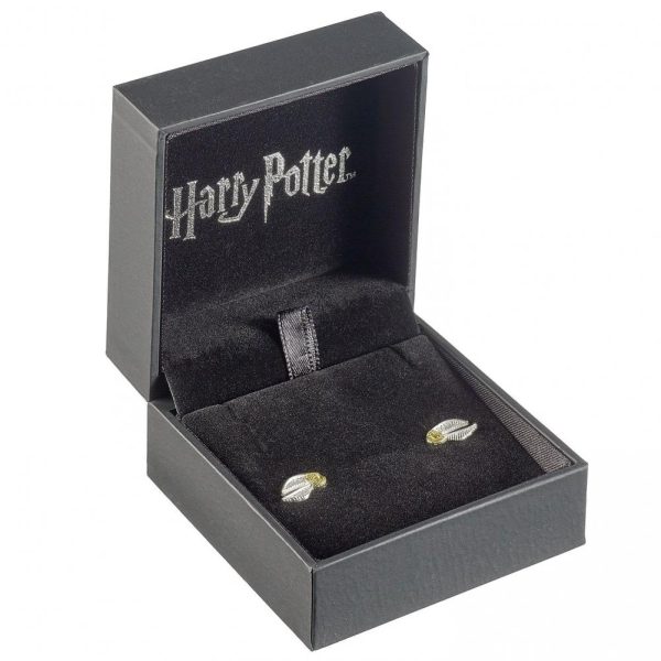 Harry Potter Sterling Silver Earrings Golden Snitch - Image 6