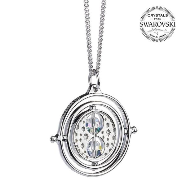 Harry Potter Sterling Silver Crystal Necklace Time Turner - Image 6