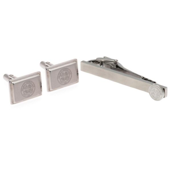 Celtic FC Tie Slide & Cufflink Set - Image 4