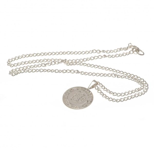 Chelsea FC Silver Plated Pendant & Chain XL - Image 4