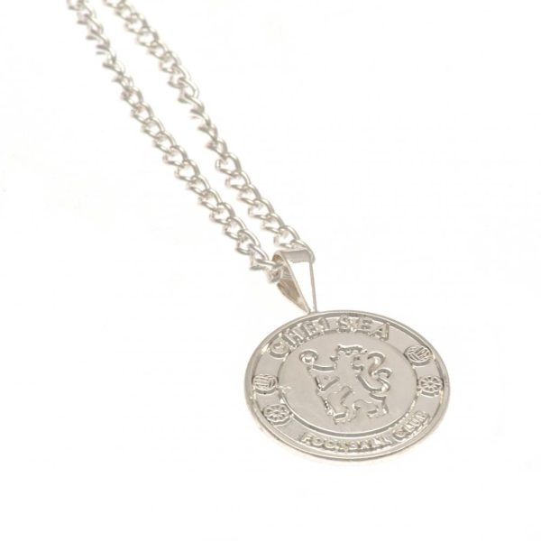 Chelsea FC Silver Plated Pendant & Chain XL - Image 6