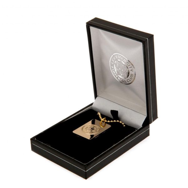 Leicester City FC Gold Plated Dog Tag & Chain - Image 8