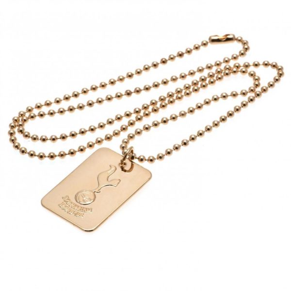 Tottenham Hotspur FC Gold Plated Dog Tag & Chain - Image 4
