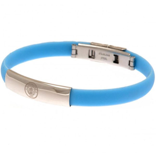 Manchester City FC Colour Silicone Bracelet - Image 4
