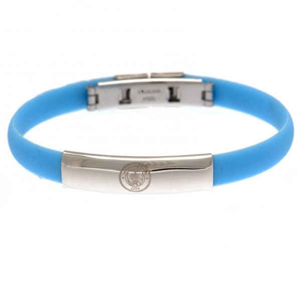 Manchester City FC Colour Silicone Bracelet - Image 6
