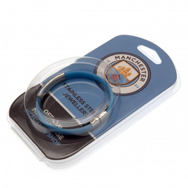 Manchester City FC Colour Silicone Bracelet - Image 8