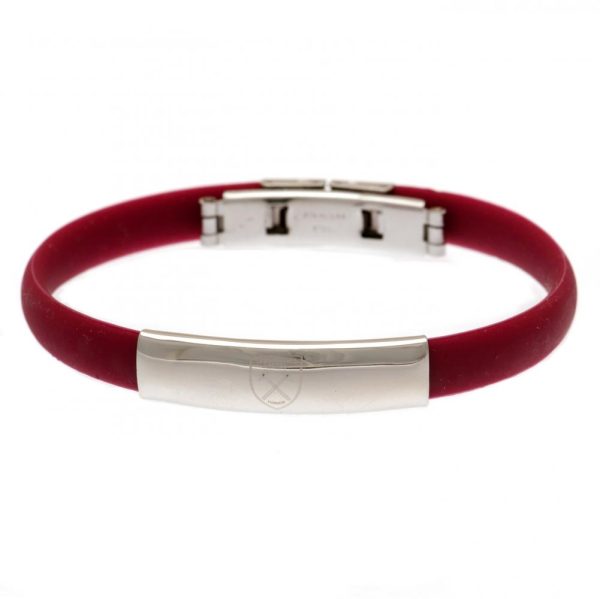 West Ham United FC Colour Silicone Bracelet - Image 6