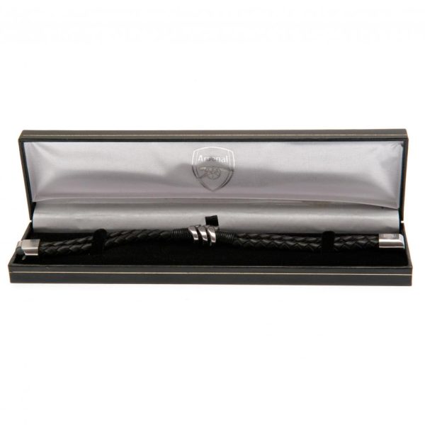 Arsenal FC Leather Bracelet - Image 8