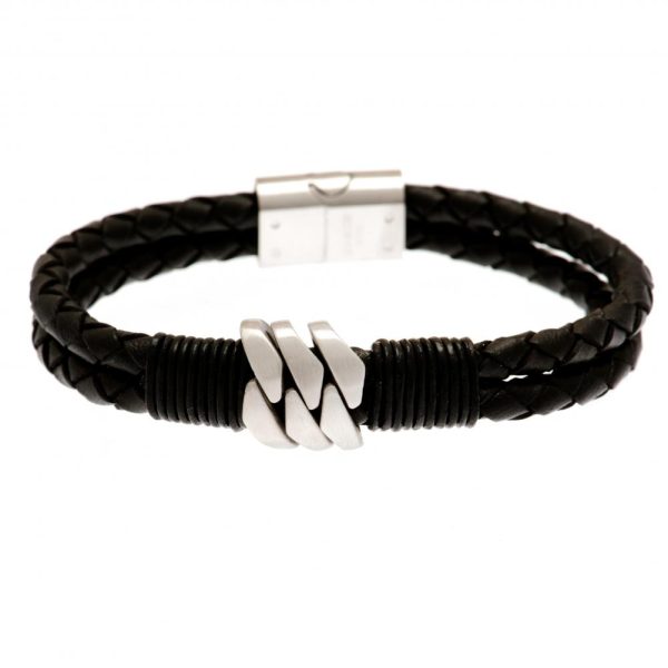 Manchester City FC Leather Bracelet - Image 6