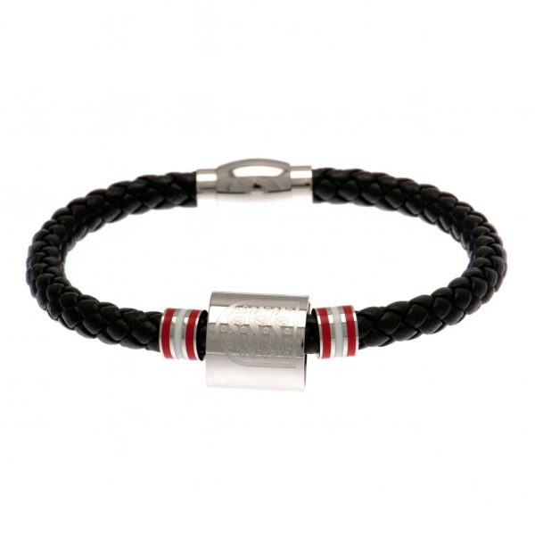 England FA Colour Ring Leather Bracelet - Image 6