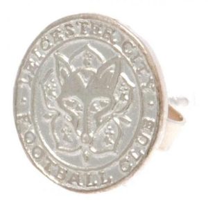 Leicester City FC Sterling Silver Stud Earring