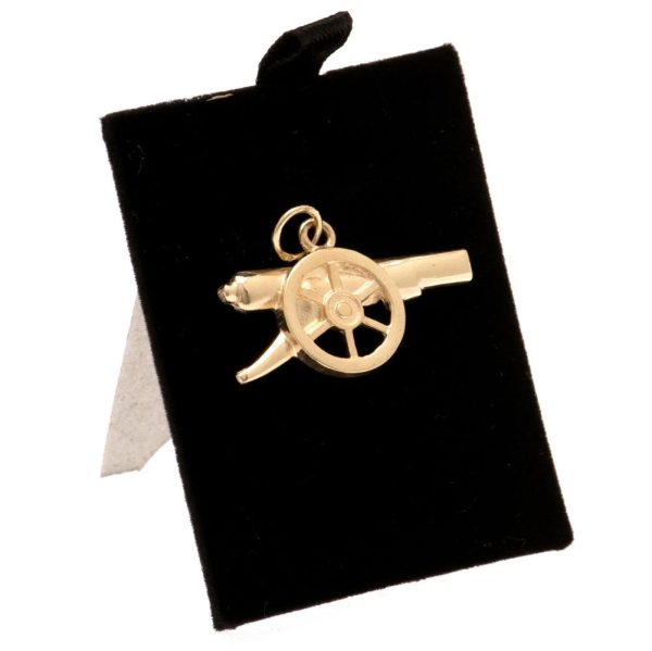 Arsenal FC 9ct Gold Pendant Cannon - Image 8