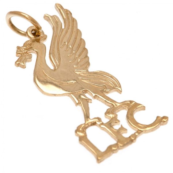 Liverpool FC 9ct Gold Pendant Liverbird Medium - Image 4