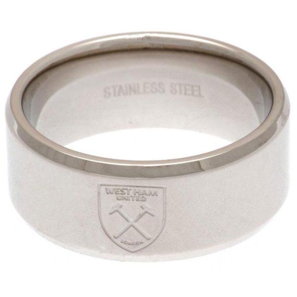 West Ham United FC Band Ring Medium - Image 4