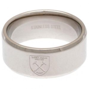 West Ham United FC Band Ring Small