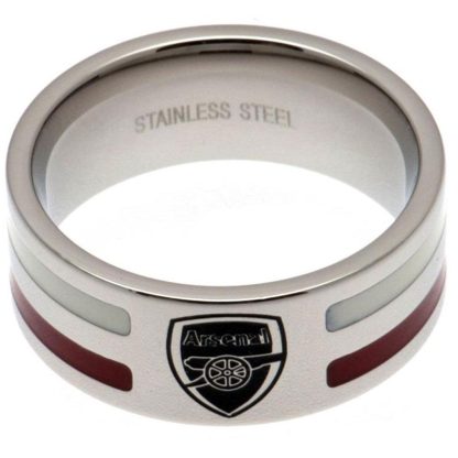 Arsenal FC Colour Stripe Ring Small - Image 4