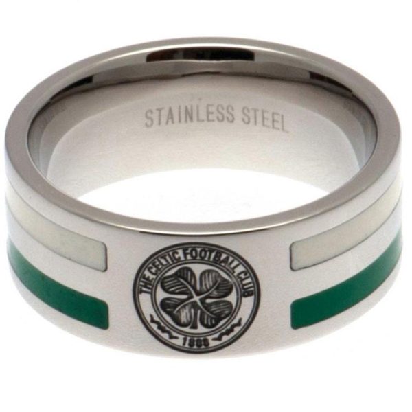 Celtic FC Colour Stripe Ring Large - Image 4