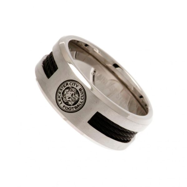 Leicester City FC Black Inlay Ring Small - Image 6