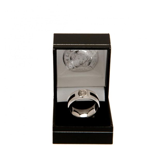Leicester City FC Black Inlay Ring Small - Image 8