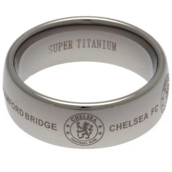 Chelsea FC Super Titanium Ring Small - Image 4