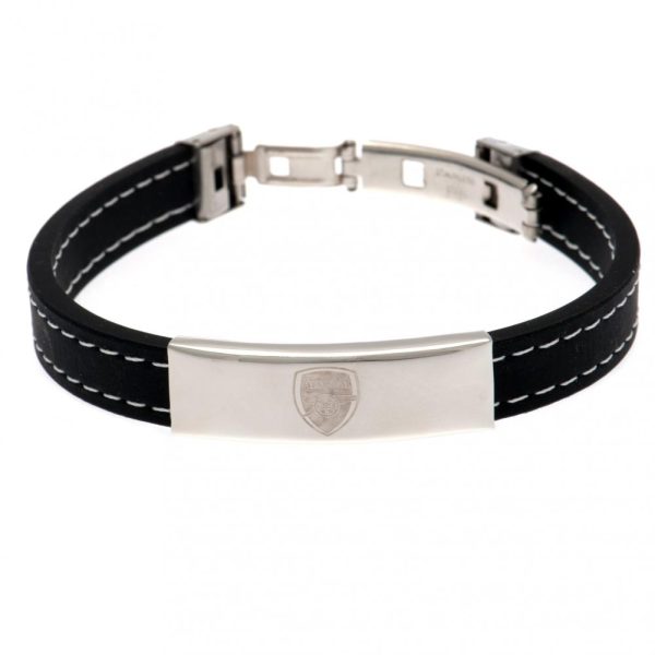 Arsenal FC Stitched Silicone Bracelet - Image 6