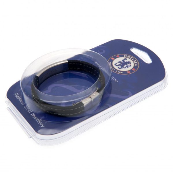 Chelsea FC Stitched Silicone Bracelet - Image 8