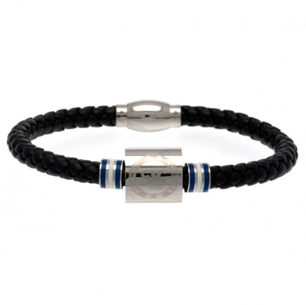 Chelsea FC Colour Ring Leather Bracelet - Image 6