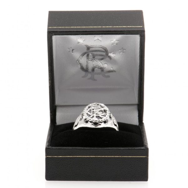 Rangers FC Silver Plated Crest Ring Small - Image 6
