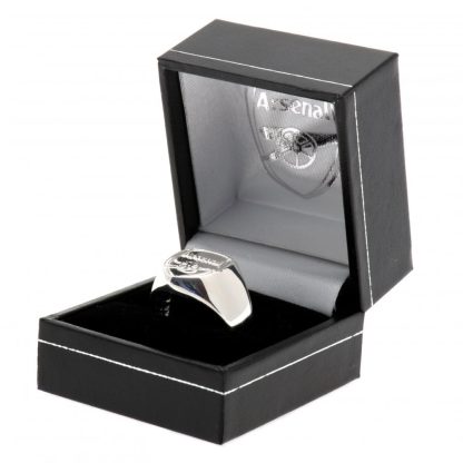 Arsenal FC Sterling Silver Ring Large - Image 6