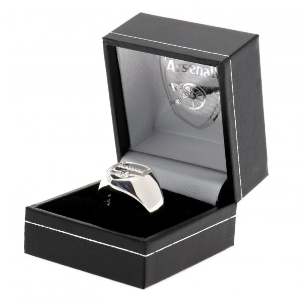 Arsenal FC Sterling Silver Ring Large - Image 6